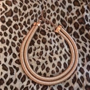 Double Rose Gold Chocker